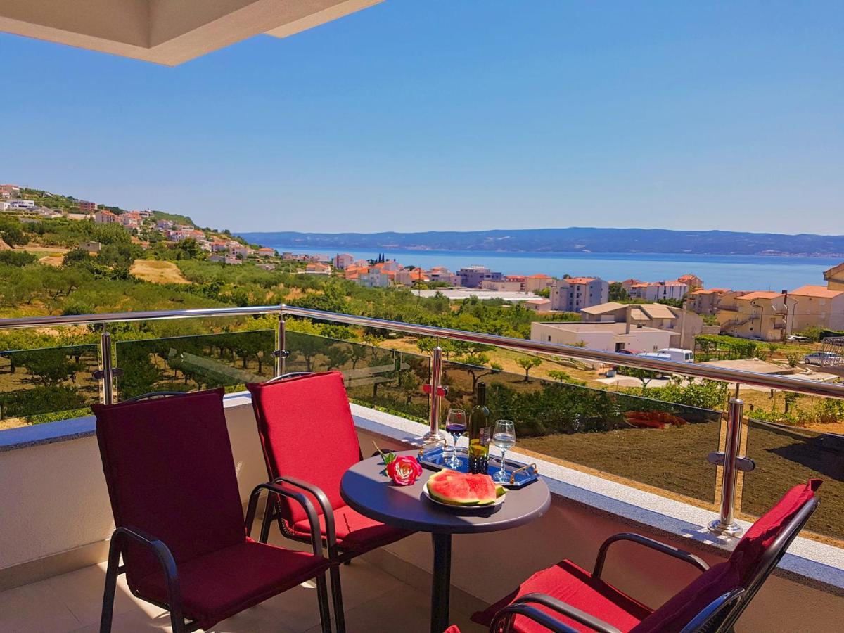 Modern Villa With Jacuzzi, Beautiful Sea View, Near Split! Villa 36A Podstrana Ngoại thất bức ảnh