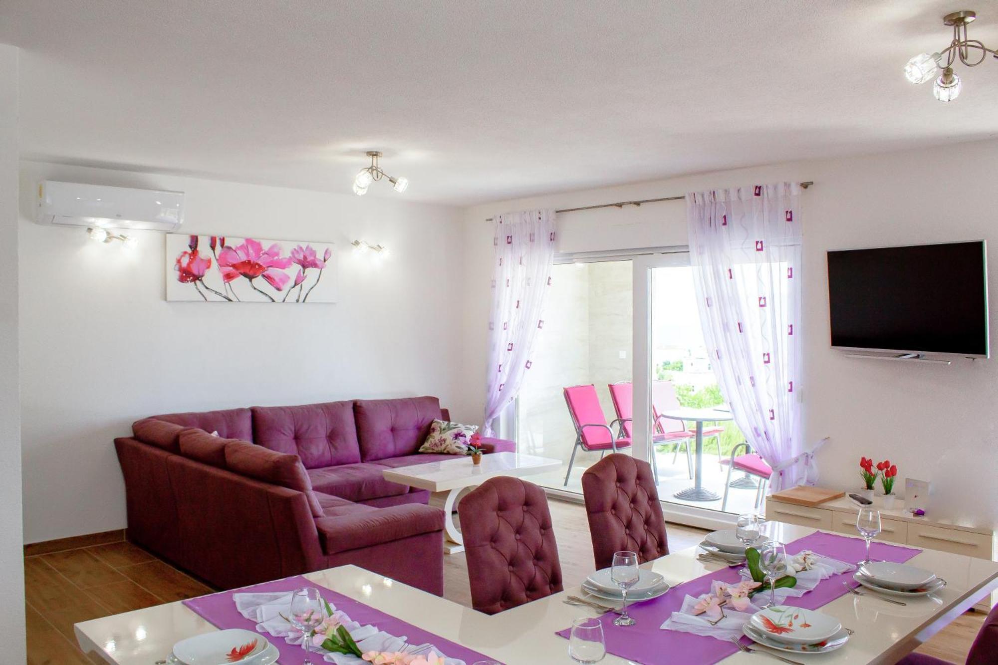 Modern Villa With Jacuzzi, Beautiful Sea View, Near Split! Villa 36A Podstrana Ngoại thất bức ảnh