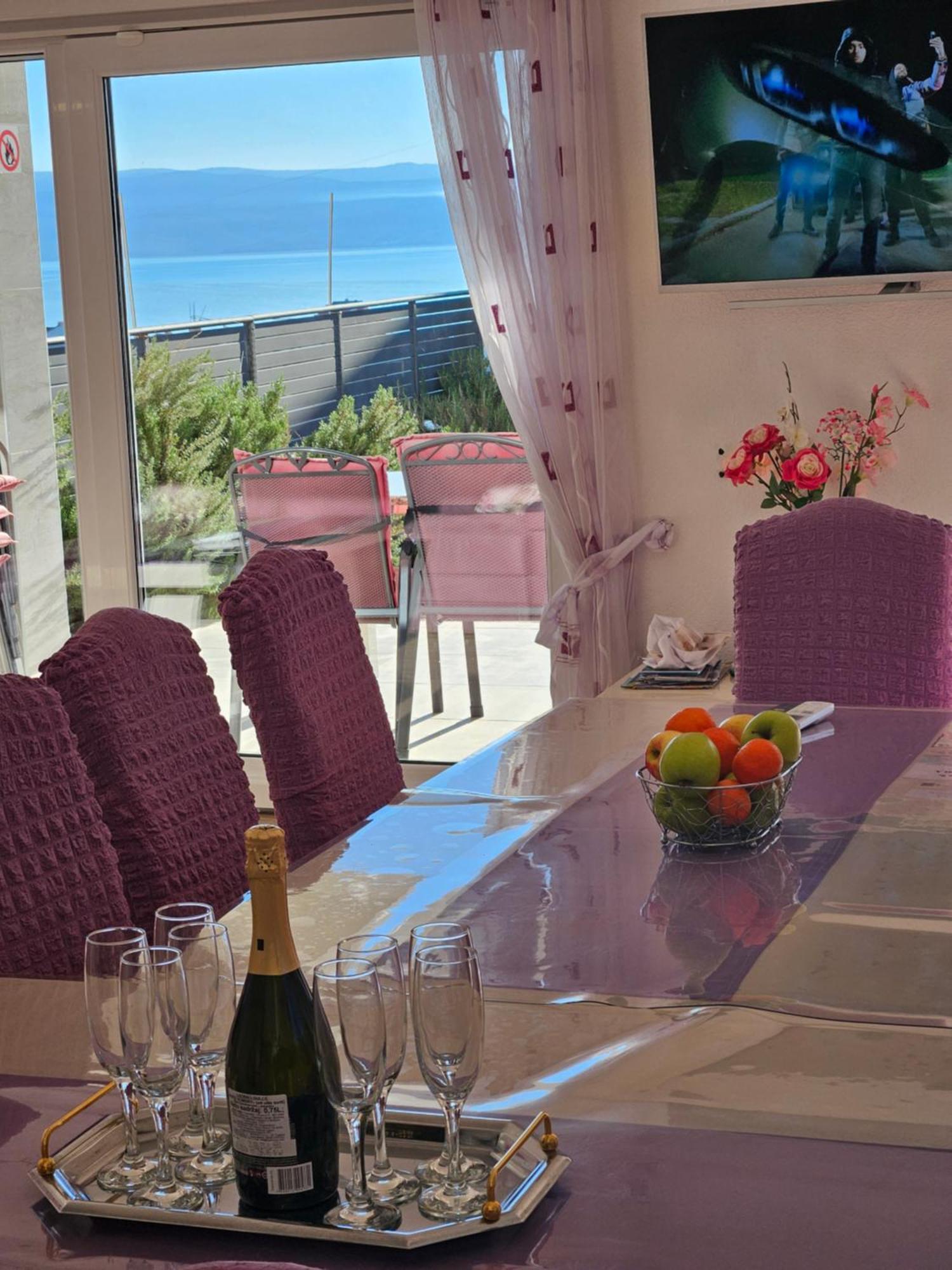 Modern Villa With Jacuzzi, Beautiful Sea View, Near Split! Villa 36A Podstrana Ngoại thất bức ảnh
