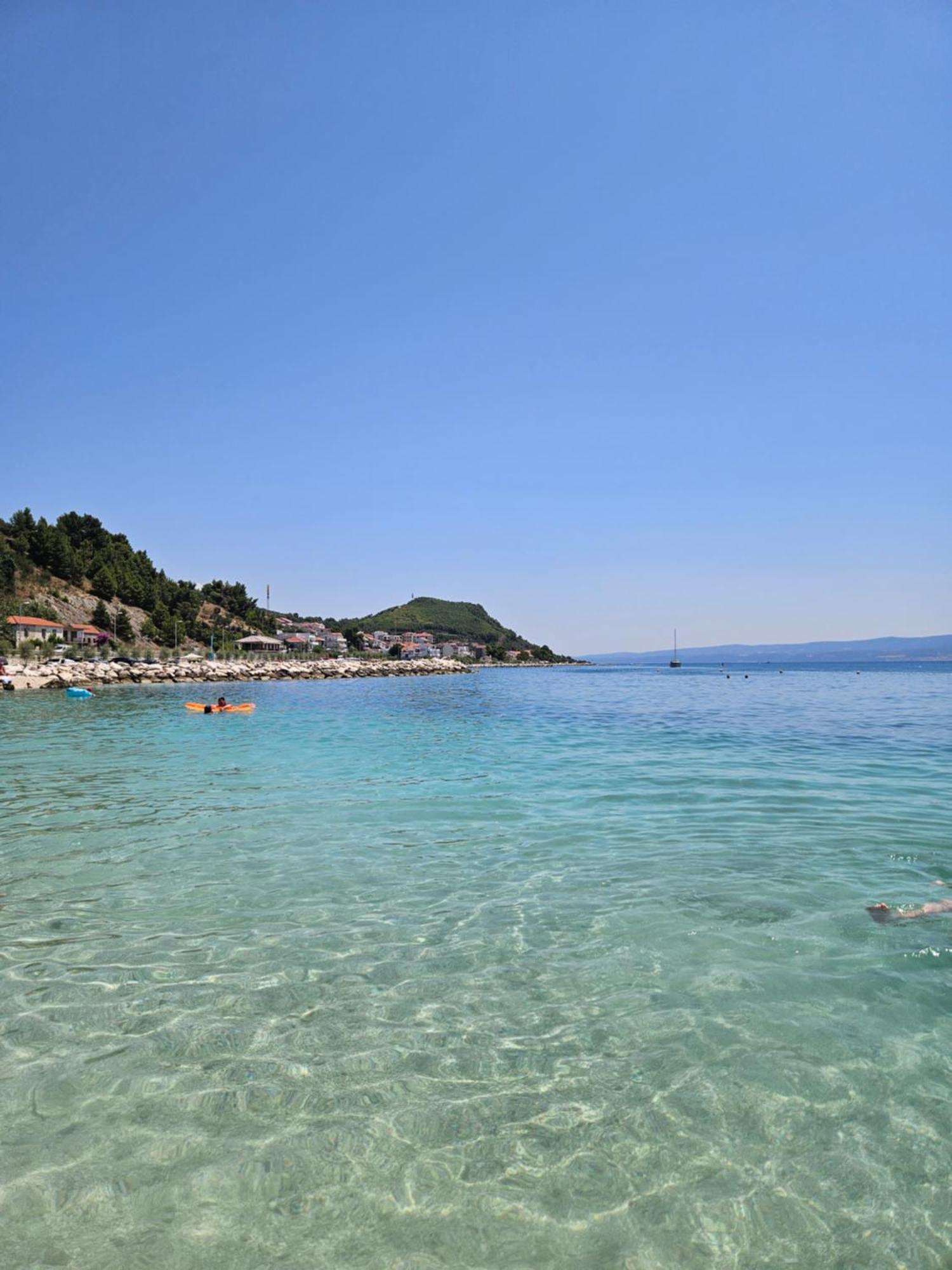 Modern Villa With Jacuzzi, Beautiful Sea View, Near Split! Villa 36A Podstrana Ngoại thất bức ảnh